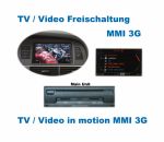 адаптер TV-free для просмотра видео (DVD/TV) в движении для мультимедийных систем Audi MMI 3G