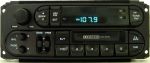 автомагнитола 1,5-din, RAS P56038931AB (tape/radio US, 2 разъема, зеленая подсветка (Chrysler, Jeep, Dodge, Plymouth, Eagle)