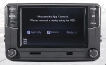 mp3-ресивер оригинальная автомагнитола RCD360 RCD 360 Carplay iPhone (RCD330+ RCD 330 Plus RCD-330 (Bluetooth, LED 6.5 дюймов, магнитола mp3 плеер SD и USB, аудиовход Aux-In, видеовход камеры заднего вида)