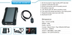 mp3/WMA/USB/SD-card аудиопроигрыватель-чейнджер xcarlink 5 BT с bluetooth и аудиовходом Aux-in. Nissan